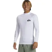 Quiksilver Upf50 Long Sleeve Rash Guard Blanc S Homme