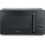 Severin MW 7798, plan de travail, micro-ondes combiné, 29 l, 900 W, écran intégré, boutons, molette