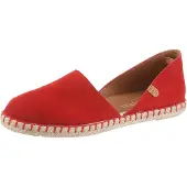 Verbenas , chaussures pour femmes, chaussures basses, mocassins, rouge, pour le quotidien