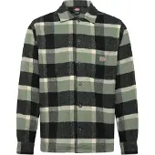 Dickies Surchemises PLAID COALING LS SHIRT hommes - Vert - EU S