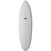 NSP Elements Hybrid 6´2´´ Surfboard Argenté 187.9 cm