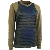 iON Scrub Long Sleeve Jersey Vert XS Femme