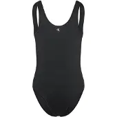 Calvin Klein Swimwear Maillot de bain noir / blanc