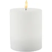 Sirius Home Bougie LED Sille, 12.5 cm, Blanc, Rechargeable