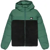 Quiksilver Scaly Reversible Hoodie Vert 14 Years Garçon
