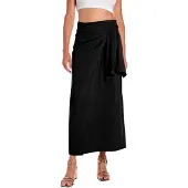 Replay W9913 .000.85530g Long Skirt Noir M Femme