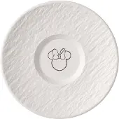 Villeroy Boch Kaffee-Untertasse Manufacture Rock blanc - Mickey Mouse, Soucoupe, Blanc