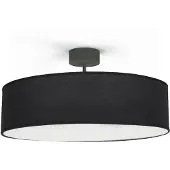 Nowodvorski Lighting Lustre VIOLET noir 3xE27x25W, tissu, dimensions : 28,5 x 50 x 50 cm, IP20, Lighting