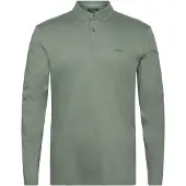 BOSS Pirol 10272555 Green Long Sleeve Polo Vert 2XL Homme