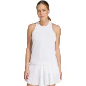 Adidas Club Sleeveless T-shirt Blanc XS Femme
