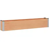 Syfax Jardinière surélevée Marron 200 x 30 x 36 cm