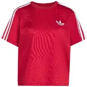 Adidas Firebird Femme - T-Shirts, Rouge - Taille 32 - Poly Mesh