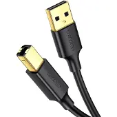 UGREEN Câble d'imprimante Usb Type B (mâle) - Usb 2.0 (mâle) 480 Mbps 1 M Noir (Us135 20846)