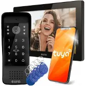 Eura MONITEUR VIDÉO VDP-86A3 - Moniteur 10 noir (Filaire)