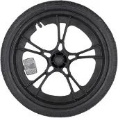 Xlc Bs-x152 16´´ Cargo/pet Trailer Dog Trailer Noir Garçon