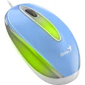 Genius DX-Mini Baby Blue/ filaire/ 1000 ppp/ USB/ bleu/ RGB LED