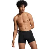 Puma Boxer En Microfibre Homme (Lot De 2), Vêtements, Noir, 2