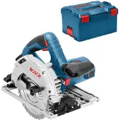 Bosch Scie circulaire portative GKS 55+ GCE avec L-Boxx 0601682101 Lame de scie de 165mm