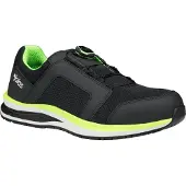 Jalas Chaussures basses Jalas Tempus 5668, S1P SRC M I C, noir/vert/blanc, T.35