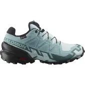 Salomon Chaussure de course 'Speedcross 6' bleu clair / blanc