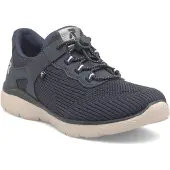 Rieker Chaussures basses pour femmes, bleu, taille 36