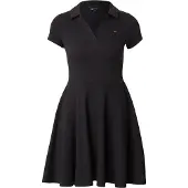 Tommy Hilfiger Robe courte TJW RIB F F POLO MINI DRESS EXT femmes - Noir - EU M