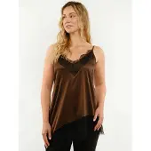 Liberte Essentiel Haut ' LOLA ASYMTERIC ' marron
