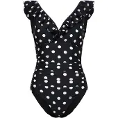 Crãs Maillot de bain ' Agnascras ' noir / blanc