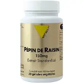 VitAll Vit'All+ Pepin De Raisin 150mg 30 Gélules