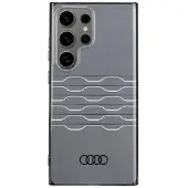 Audi Étui IML Geometric Pattern S24 Ultra S928 noir/noir étui rigide AU-IMLS24U-A6/D3-BK