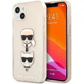 Karl Lagerfeld Cas (Apple iPhone 13 mini), Coque pour téléphone portable, Or