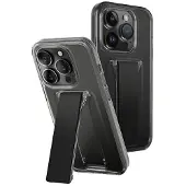 Uniq étui Heldro Mount with Stand iPhone 15 Pro 6.1" dymny/vapour smoke (Apple iPhone 15 Pro), Coque pour téléphone portable, Gris