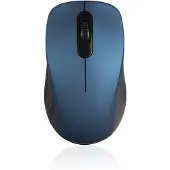 Modecom Souris optique sans fil MC-WM10S, bleue, avec boutons silencieux, récepteur USB 2,4 GHz, souris ergonomique sans fil pour PC et ordinateur portable