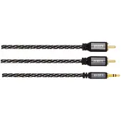 Avinity Câble audio, 2 f. RCA mâles - jack mâle stéréo 3,5 mm, 3,0 m