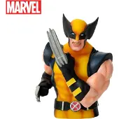 MONOGRAM Wolverine Marvel Comics Coin Bank Figure 20 Cm Jaune
