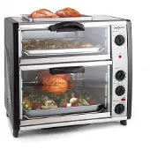 OneConcept All-You-Can-Eat Double four Plaque de gril 42 litres 2350 watts