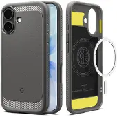 Spigen Coque Rugged Armor MagSafe Apple iPhone 17 - Grey