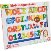 Lena Tableau magnétique en bois avec accessoires