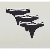 G-Star Lot de 3 slips Brazilian - Noir - Femmes