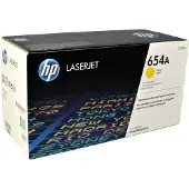 HP 654A (CF332A) - Jaune - Toner