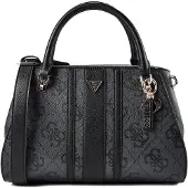 GUESS Sacs Sac à main en similicuir Noelle II Luxury Satchel coal logo