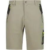 CMP Short Bermuda 4 Way Stretch pour homme avec fonction Dry, vert 54