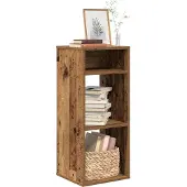 vidaXL Bibliothèque sonoma gris 66x31x112 cm bois d'ingénierie