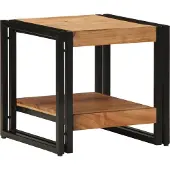 vidaXL Table basse 40X50X38 Cm en bois d'acacia massif Lumarko !