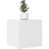 vidaXL Armoires TV murales 4 pcs. Blanc 30,5x30x30 cm