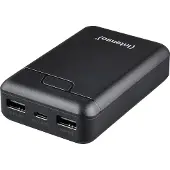 Intenso B10000, 10 000 mAh, lithium-polymère (LiPo), noir