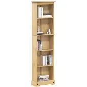 vidaXL Bibliothèque Corona 46x20x170 cm bois de pin massif