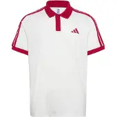 Adidas T-Shirt fonctionnel 'Classics' rouge / blanc