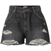 Urban Classics Tb8193 Denim Shorts Noir 32 Femme