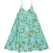 Roxy Sunlit Dreams Sleeveless Dress Vert 10 Years Fille